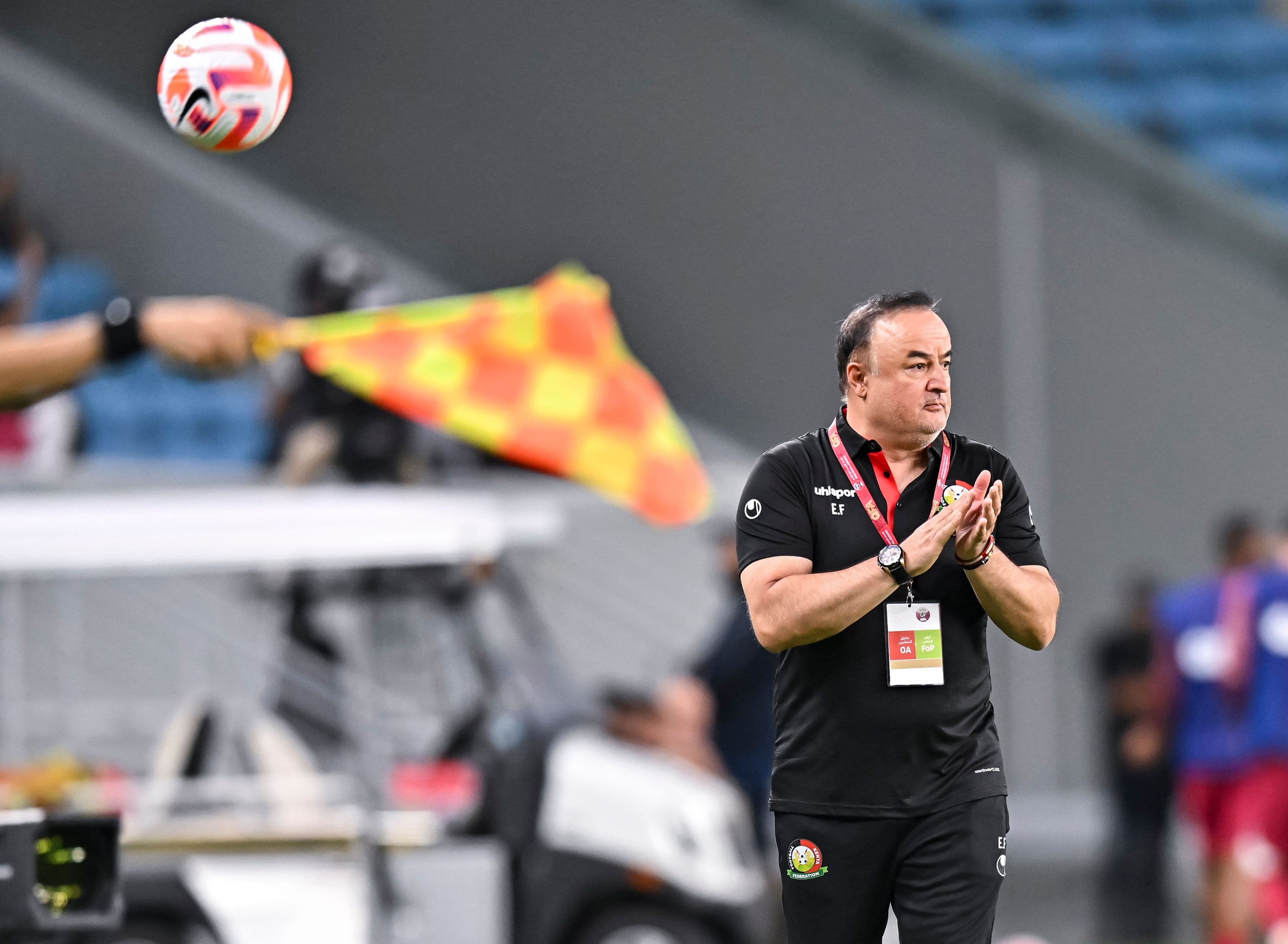 Kenya's Turkish head coach Engin Firat