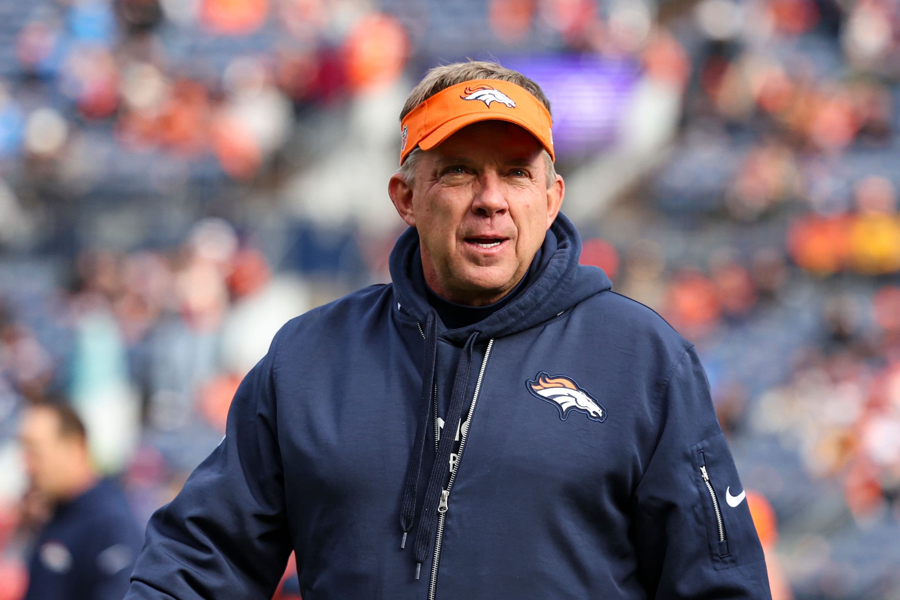 Sean Payton of the Denver Broncos