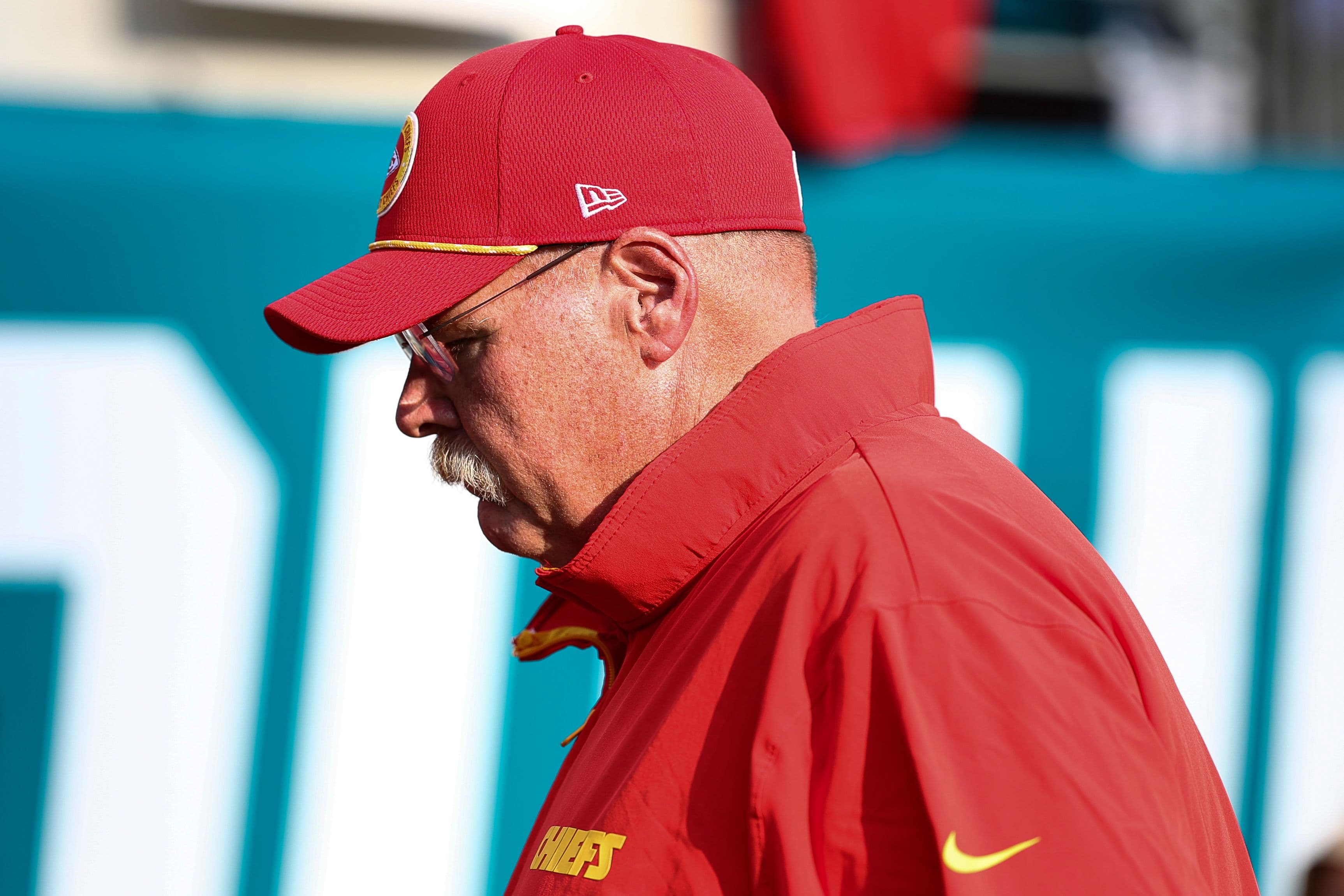 Head coach Andy Reid of the Kansas City Chiefs