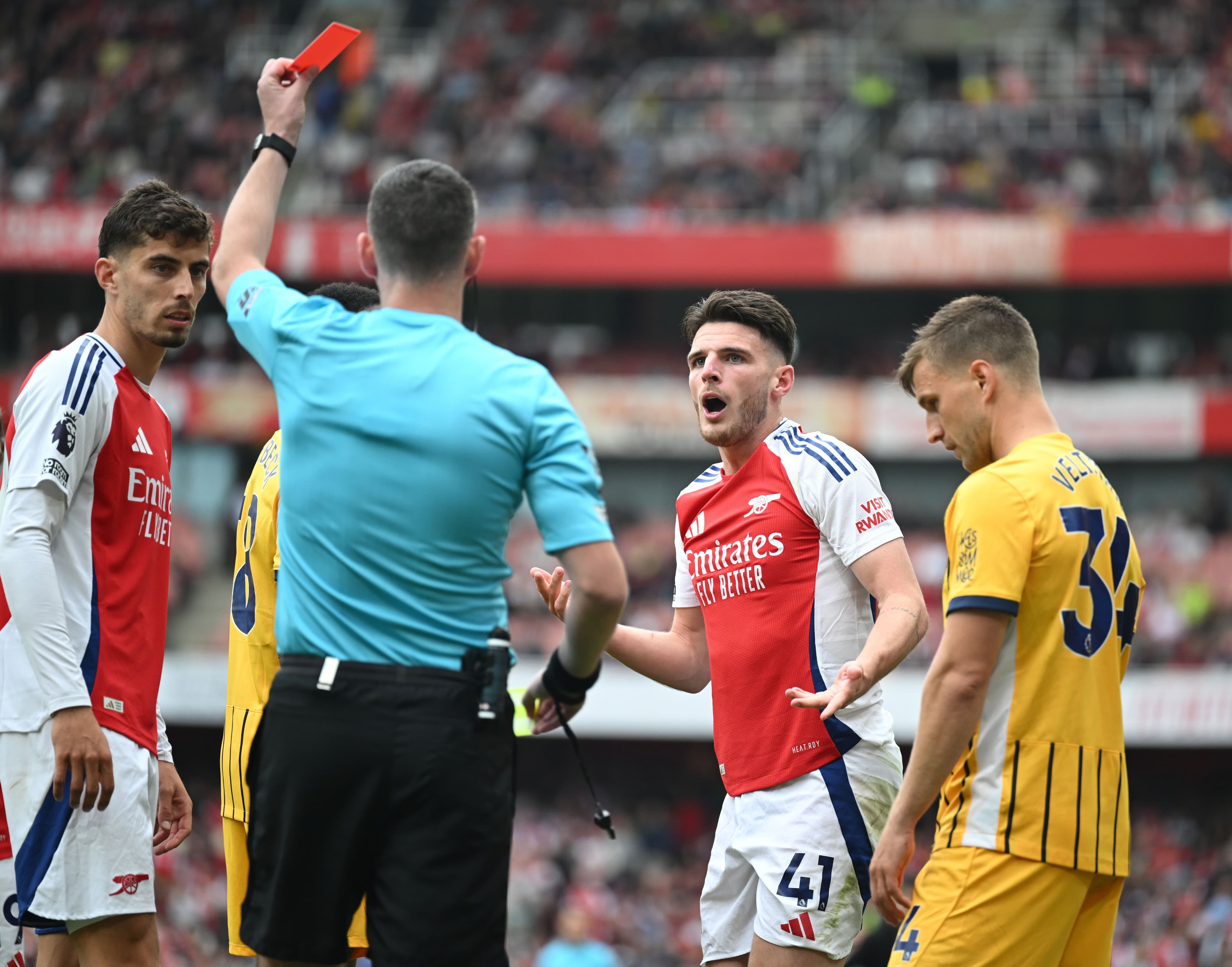 Arsenal's Declan Rice