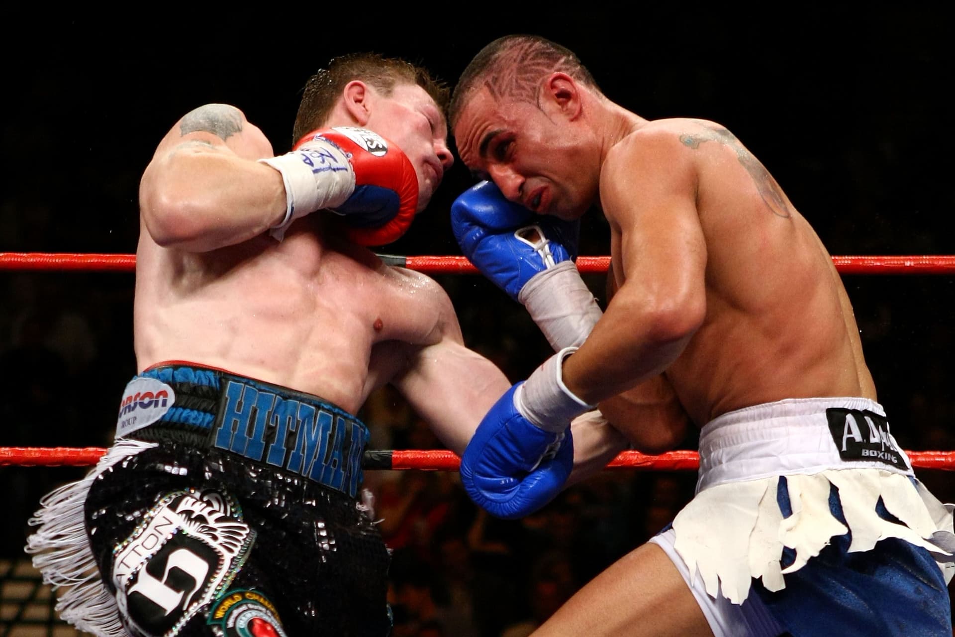 Ricky Hatton and Paulie Malignaggi